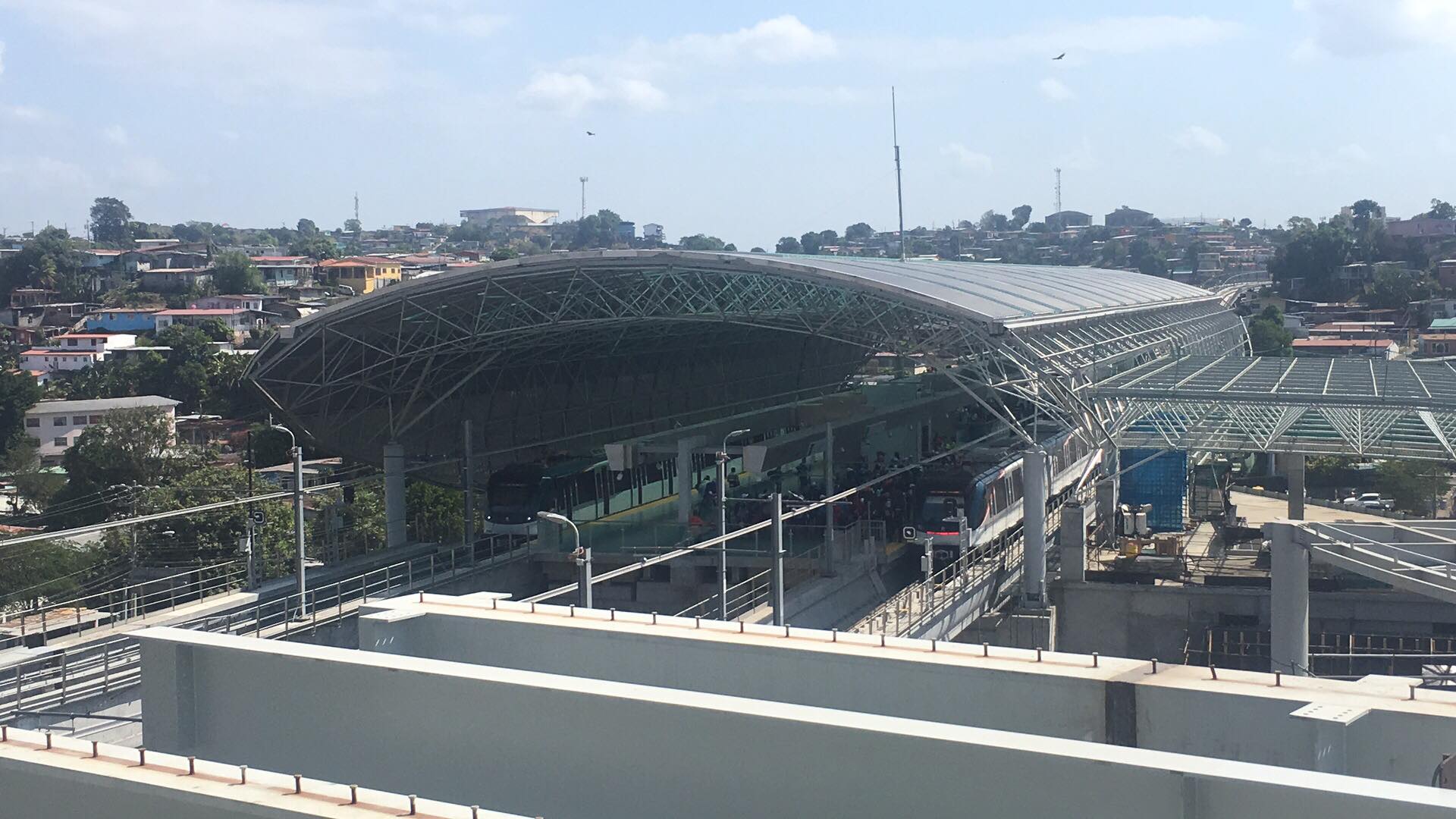Nová linka metra v Panamy City otvorená len pár dní pred SDM