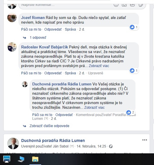 Mons. Ján Duda odpovedal aj na komentáre pod statusom