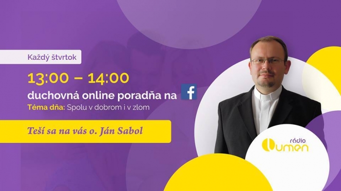 Duchovná poradňa na facebooku je tu pre vás aj cez Vianoce