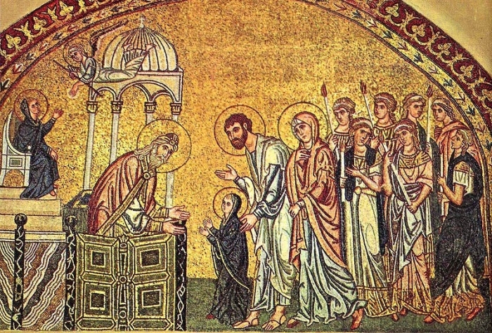 Vstup Panny Márie do chrámu podľa tradície byzantského obradu