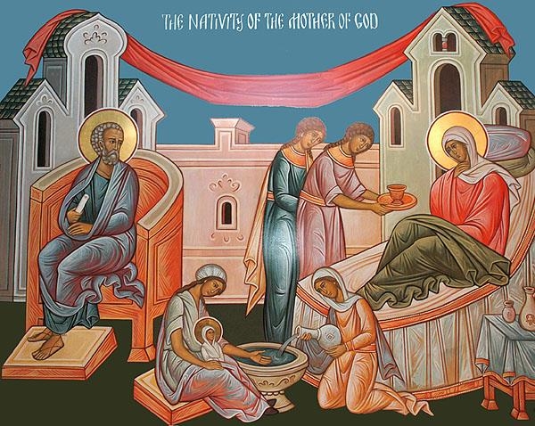 Narodenie požehnanej Panny Márie podľa byzantského obradu
