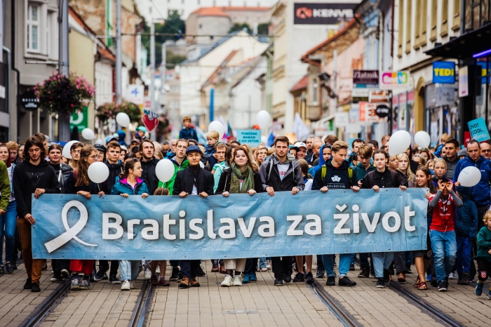 V sobotu zaznie v centre Bratislavy výzva na zákaz potratov