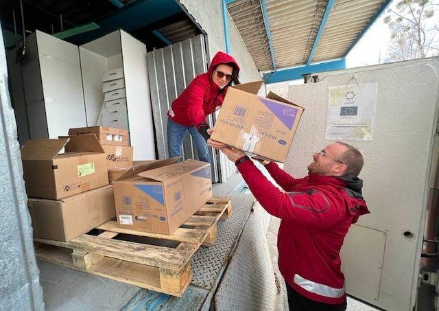 Slovenská katolícka charita sa zapája do pomoci utečencom od začiatku vojny