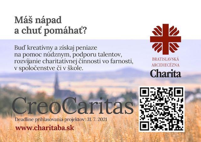 Bratislavská arcidiecézna charita vyzýva ľudí, aby vytvorili nové charitné projekty