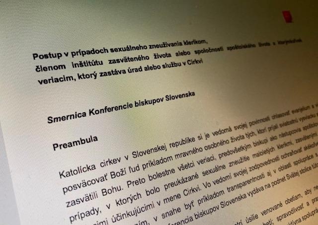 KBS zverejnila Novú smernicu o postupoch pri riešení prípadov sexuálneho zneužívania maloletých v Cirkvi