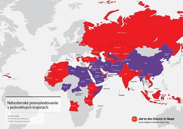  Vo svete je prenasledovaných 245 miliónov kresťanov