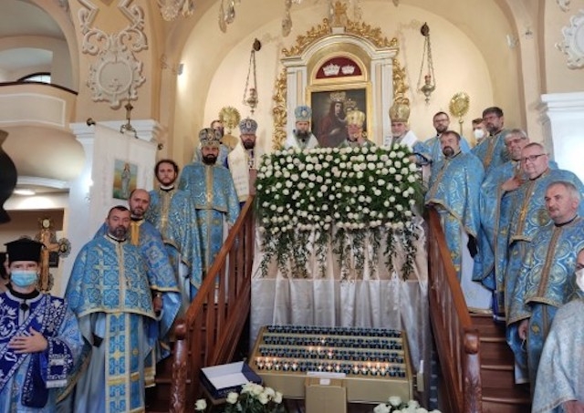 V nedeľu sa prvýkrát slávil nový sviatok Pamiatky zázračnej klokočovskej ikony Presvätej Bohorodičky, patrónky Zemplína
