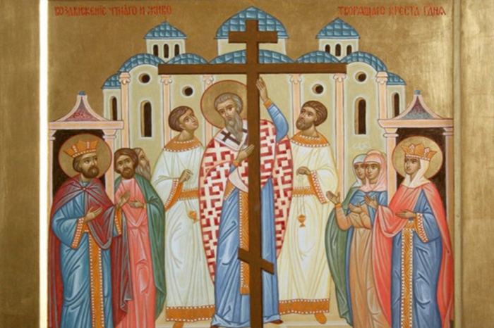 Uctievane vzácneho a životodarného kríža podľa byzantskej tradície 